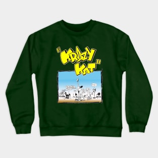 Krazy Kat and the Gang of Confusion Crewneck Sweatshirt